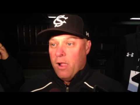 Chad Holbrook after 11-4 loss to Clemson