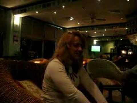 Anna Geller singing in Tanzania - Showboat