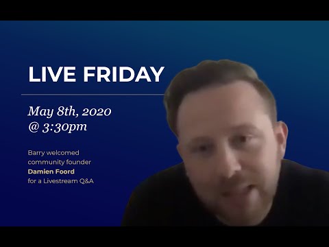 Live Fridays S01E02 — Damien Foord — May 08, 2020