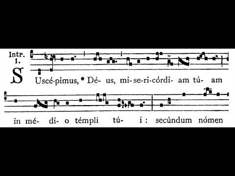 Purification of the BVM Feb. 2 and 8th Sunday after Pent. INTROIT:  Suscépimus and 8th (solfeggio)
