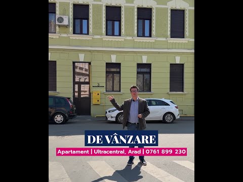 Central Arad | apartament renovat | bucătărie separată — Video