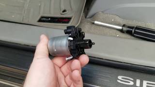 TOYOTA SIENNA POWER SEAT WILL NOT SLIDE. EASY AND QUICK FIX.