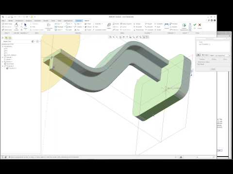 Lesson 15 Sweep- Bracket Creo Parametric 2.0