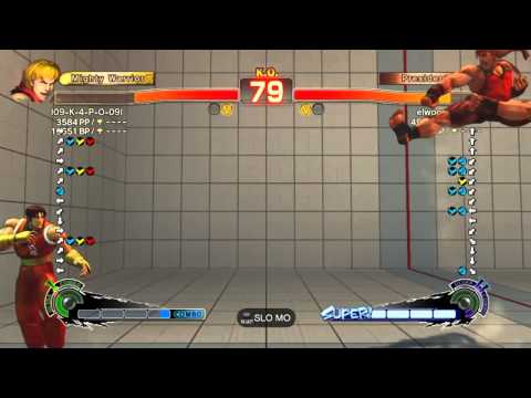 SSF4: I09-K-4-P-O-09I (Ken) vs elwoodblues85 (Guy) - Match 1