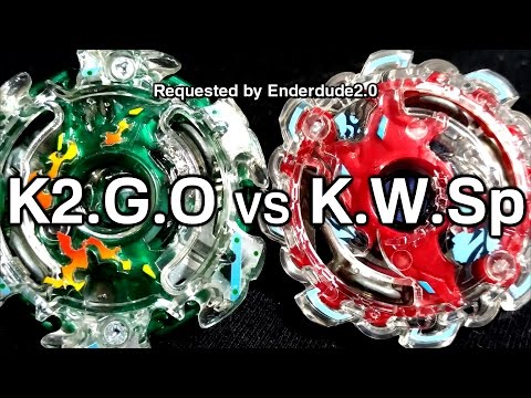 Kaiser Kerbeus .G.O vs Kerbeus .W.Sp - BATALHA BEYBLADE BURST! ベイブレードバースト