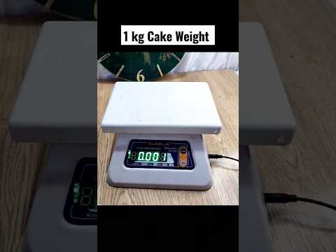 1 kg Cake Weight #shorts #shortsfeed