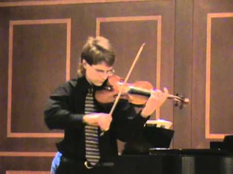 Bruch Violin Concerto in G Minor Op. 26 (First Movement)  - Nathan Poole
