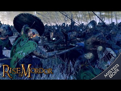 Battle of the Fords of Isen [Rise of Mordor: Total War] Rohan VS Isengard