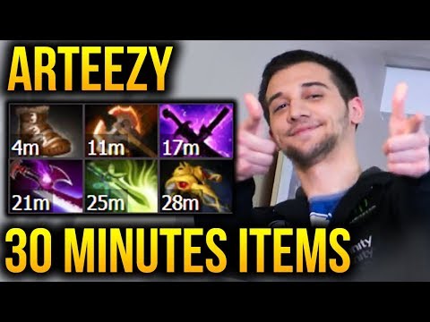 ARTEEZY Carry 2 Games 7.13b 2EZ4RTZ Dota 2