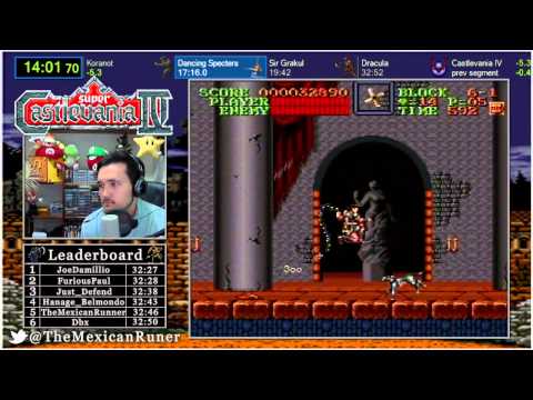 Super Castlevania in 32:38 (SDA Timing)