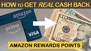 How to CONVERT Amazon Rewards POINTS into ACTUAL CASH BACK
