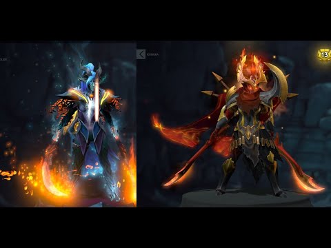 Phantom Assassin Vs Legion Commander -Late Game battle -- Fountain Dive like OG.Ana - 2022