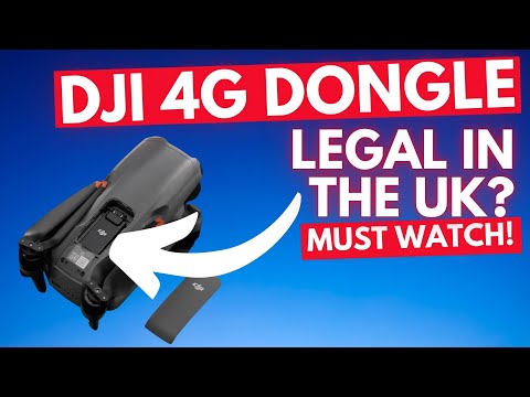DJI 4G Cellular Dongle – Is it legal in the UK? (Watch this BEFORE you buy it!)