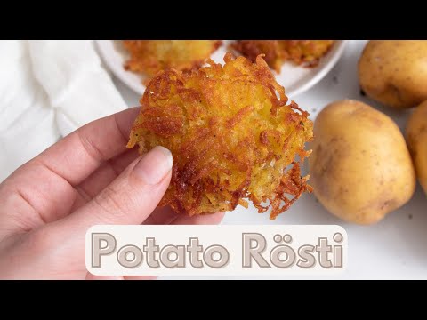 If you have 2 potatoes, try this | Potato Rösti Recipe