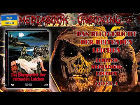 Unboxing - DAS BLUTGERICHT DER REITENDEN LEICHEN - Mediabook - Cover A von XT - Video