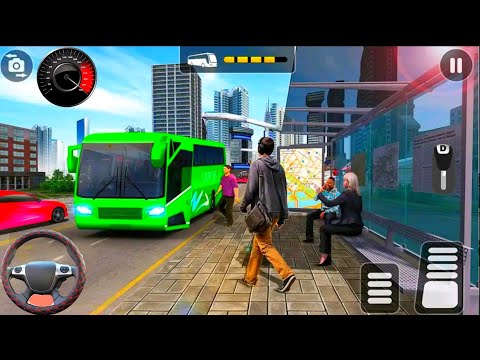 City Coach Bus Sim 2021 - Bus Driving Games🚌 || Gameplay 01 || Flash Games Zone