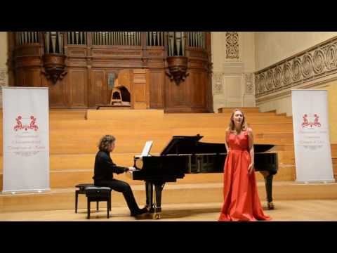 Emma Posman (Triomphe de l'Art Music Competition) : Puccini - La Bohème "Quando m'en vo "
