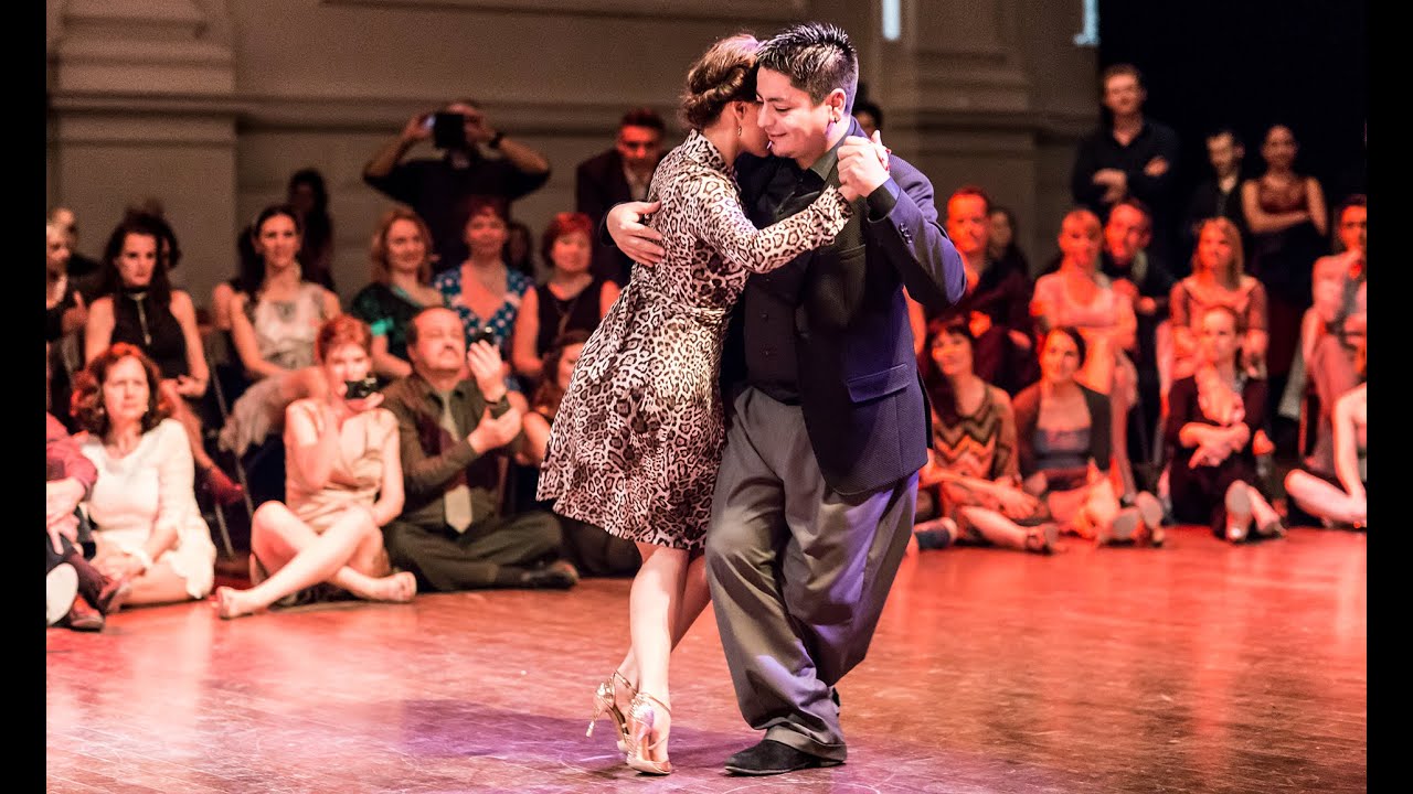 Tango: Juana Sepúlveda y Carlitos Espinoza, 01/05/2016, Brussels Tango Festival, Mixed couple 3/4