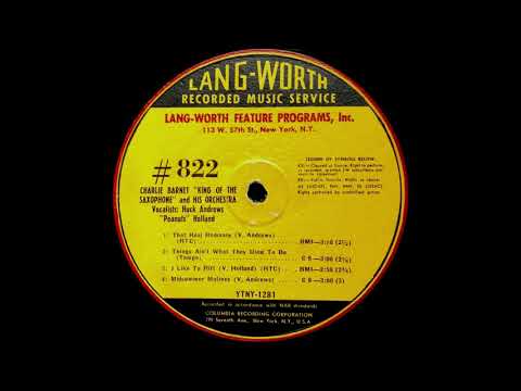 1942 Charlie Barnet (ET) - Midsummer Matinee (Huck Andrews, vocal)