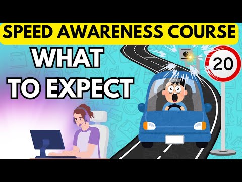 ONLINE SPEED AWARENESS COURSE - WHAT TO EXPECT [WATCH BEFORE BOOKING]
