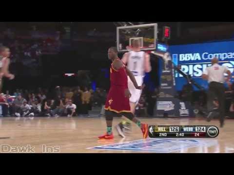 Dion Waiters vs Tim Hardaway Jr.  (BBVA Rising Stars Challenge) (Full Highlights)