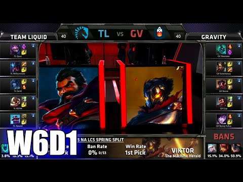 Team Liquid vs Gravity | S5 NA LCS Spring 2015 Week 6 Day 1 | TL vs GV W6D1G3 VOD
