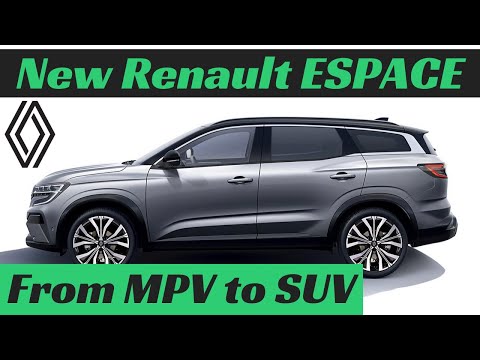 Renault ESPACE 2023. - Sixt generation of the first ever MPV