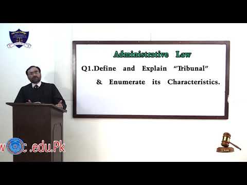 Administrative Law Lecture-2