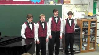 Wilson Boys Barbershop Quartet-Contest Performance