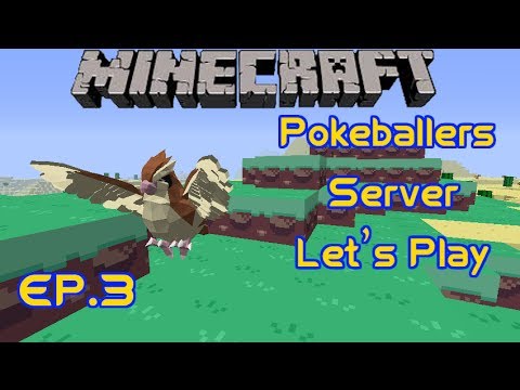PIXELMON! POKEBALLERS LET'S PLAY SEASON 2 EP.3 LAST FLIGHT OF THE PIDGEOTS!!!
