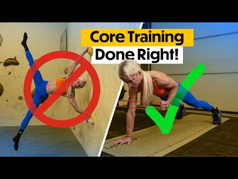 4 BEST Core Exercises for Climbing with Anna Davey