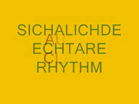 AUDIO CLAUS Sichalichdeechtare Rhythm