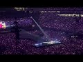 Taylor swift performs 'Daylight' Live on piano at The Eras Tour - Crowd looks stunning in purple