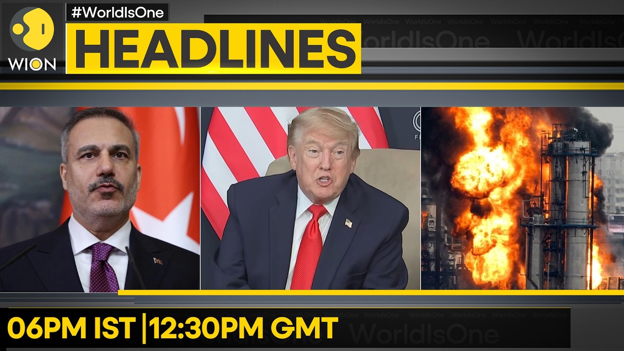 Ukraine Hits Moscow Regions' Largest Refinery | Trump To Host Iraqi PM In Mid-July  | WION Headlines