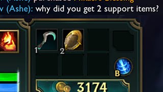 Why Building 2 Support items is 9000 IQ right now