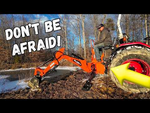 Will A 3 Point Hitch Backhoe BREAK Your Tractor?