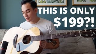 Video thumbnail for The Best CHEAP Fingerstyle Guitar?! - Yamaha FS800 Review by FNDGuitar