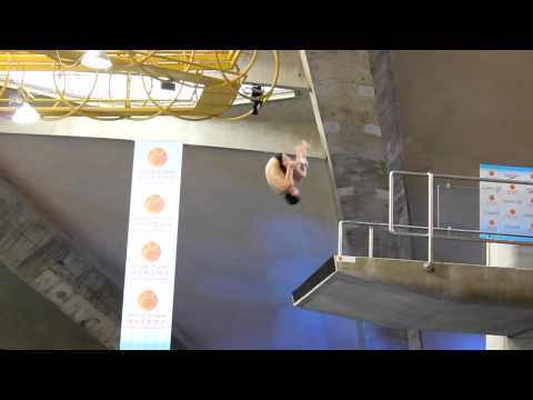 ANDRES VILLARREAL perfect 307c at Diving CANADA CUP 2012