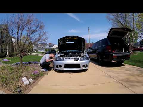 Eclipse GSX 95-99 Front Bumper Removal - VLOG 10