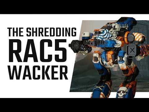 Neverending stream of Bullets! RAC5 Bushwacker - Mechwarrior Online The Daily Dose #301