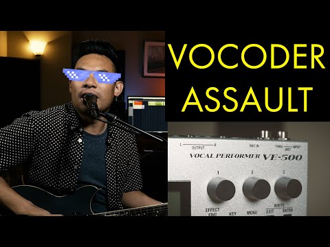 Just The VOCODER || Boss VE500 Vocal Ensemble
