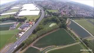Waalwijk oost vanuit de lucht
