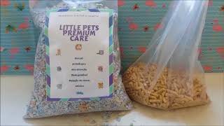 Vídeo de Little Pets Premium Care granulado sanitário