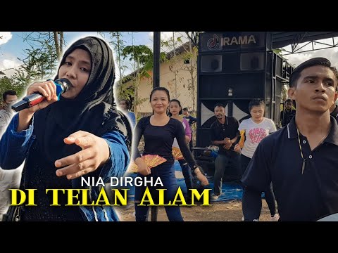 SUARA MERDU NIA DIRGHA - DI TELAN ALAM - COVER DANGDUT JALANAN IRAMA LIVE TERBARU DI KABUL