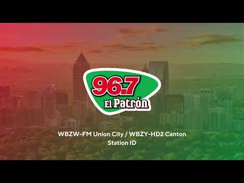WBZW-FM / WBZY-HD2 96.7: El Patron 96.7 - Union City, GA - Station ID - 4/1/2025