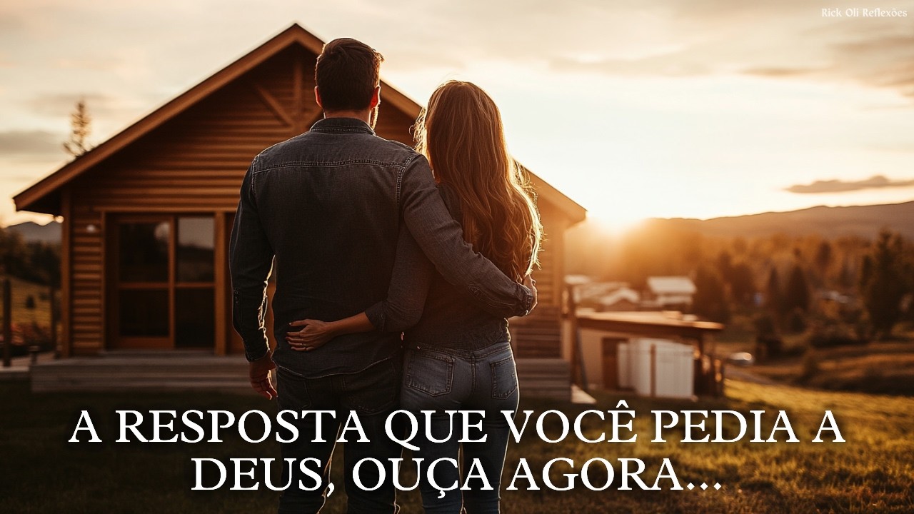 A RESPOSTA QUE VOCÊ PEDIA A DEUS, OUÇA AGORA...