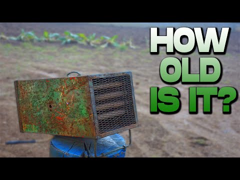 Old fan heater restoration