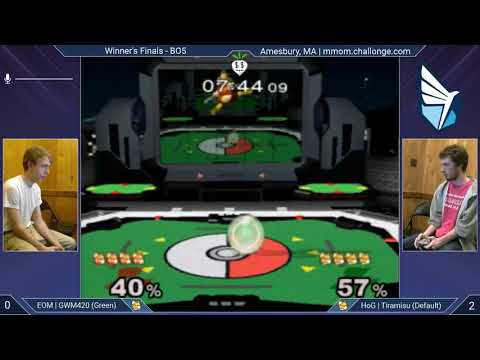 MMOM150 SSBM - GWM420 (Green Fox) vs. HoG | Tiramisu (Default Fox) - Melee WF