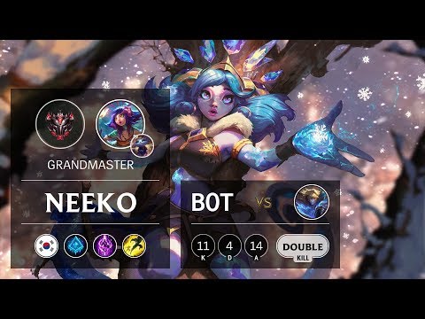 Neeko Bot vs Ezreal - KR Grandmaster Patch 9.11