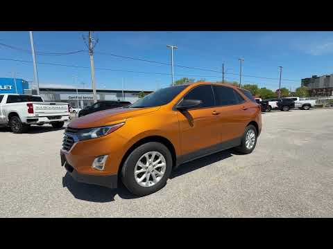 2019 Chevrolet Equinox AWD 4dr LS w/1LS in Orange for sale at Ontario Motor Sales in Oshawa, ON